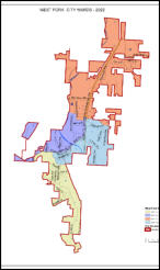 West Fork Voting Ward Map